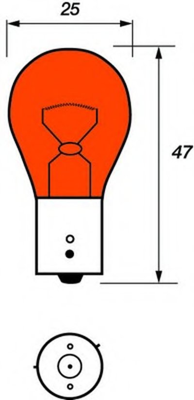 Лампа накаливания, фонарь указателя поворота; Лампа накаливания, дополнительный фонарь сигнала торможения MOTAQUIP купить