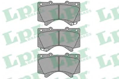 05P1418 LPR Комплект тормозных колодок, дисковый тормоз