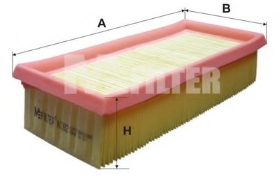 K182 M-FILTER Воздушный фильтр