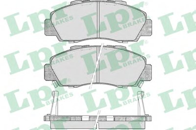 05P472 LPR Комплект тормозных колодок, дисковый тормоз