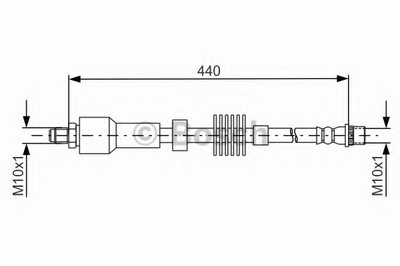 Тормозной шланг BOSCH купить